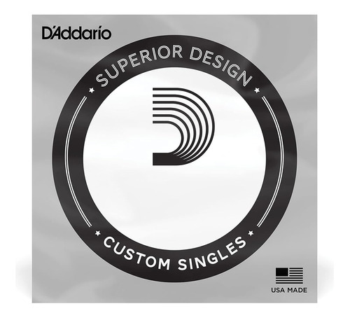 D'addario Cg035 Guitarra Eléctrica Flat Wound Single String.