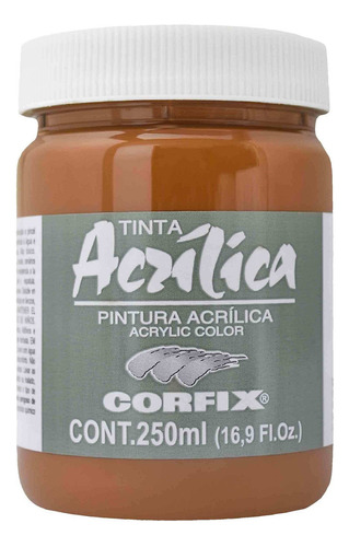 Acrilica Corfix 250ml 62 Terra Siena Natural