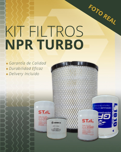 Kit Filtros Npr Turbo 51810/47017/33393