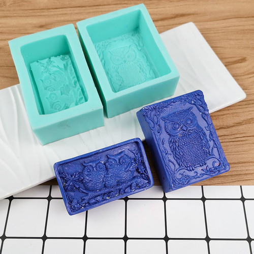 Molde De Jabón Sugarcraft Con Forma De Búho For Fondant