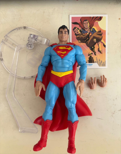 Dc Multiverse Superman, Flash Gold Label, Two Face Digital (Usado)