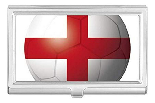 Estuche De Tarjeta - England National Flag Soccer Football B