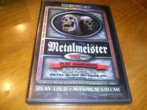 Metalmeister Dvd Mercyful Fate Trouble Armored Saint Gwar