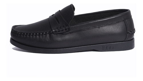 Imagen 3 de 9 de Zapatos Ringo School 02 Cuero Mocasin Colegial