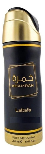 Lattafa Khamrah Desodorante Spray 200ml Unisex