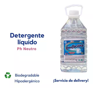 Detergente Líquido Ph Neutro, Bio, Hipoalergenico.