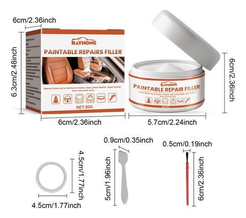 . Compuesto Reparador N Leather Filler (se Puede Pintar)