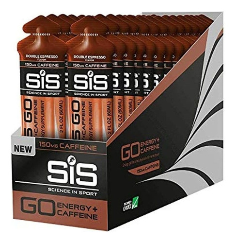 Gel Energetico Sis Cafeina Doble Expreso X 30 Und