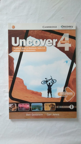 Uncover 4 Combo A Student's Book & Workbook B1+