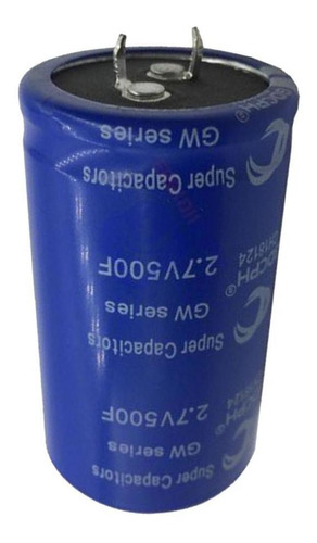 Condensador De Color Azul 2.7v 500f Condensador De