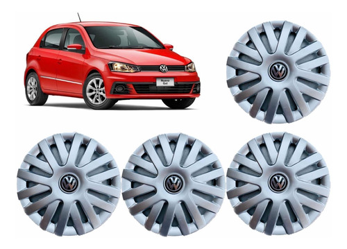 Jgo Tapones Copa Rin 14 Volkswagen Gol Polo + Regalo!