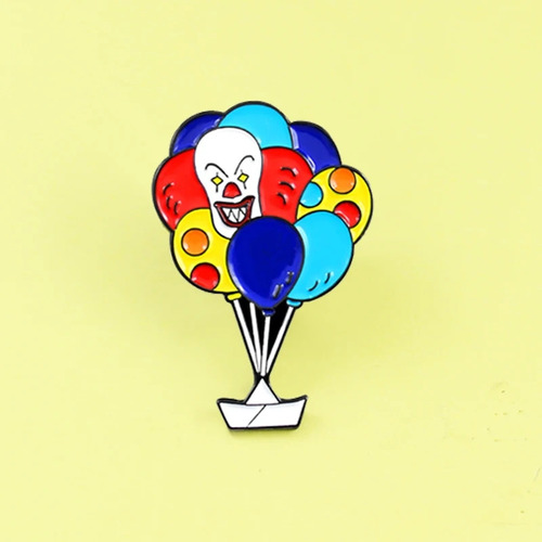 Pin Metal It Stephen King Pennywise Kawaii