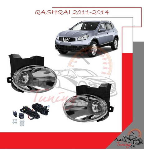 Halogenos Nissan Qashqai 2011-2014