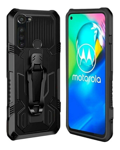 Estuche Armor Bracket Para Motorola Moto G8 Power Lite