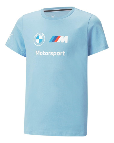 Kids' Bmw M Motorsport Essentials Logo Tee