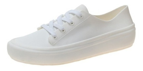 Tenis Dama Ligero Urbano Casual Colores Moda Blanco