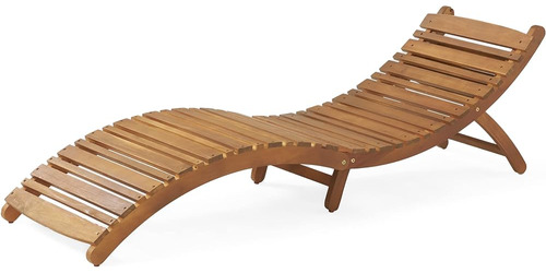 Christopher Knight Home Lahaina Wood Chaise Lounge Al Aire L