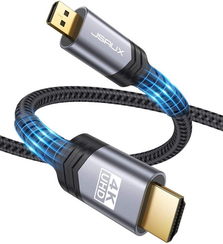 Cable Micro Hdmi A Hdmi 4k 10 Pies  Jsaux Micro Hdmi A Cable