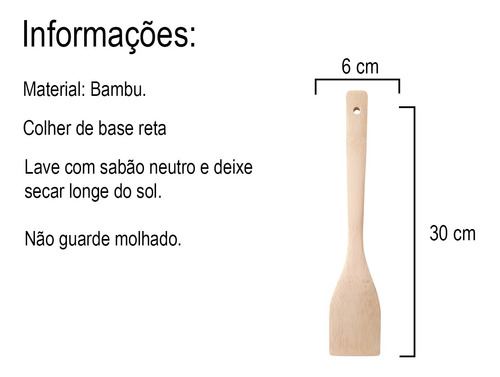 Bacia Madeira Para Arroz 32 Cm Hanguiri E Pá Quadrada