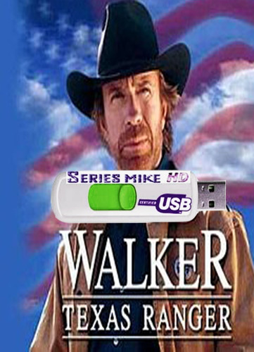 Serie Walker Ranger Texas Serie Completa Latino Usb