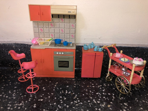 Barbie Juego De Cocina 25v