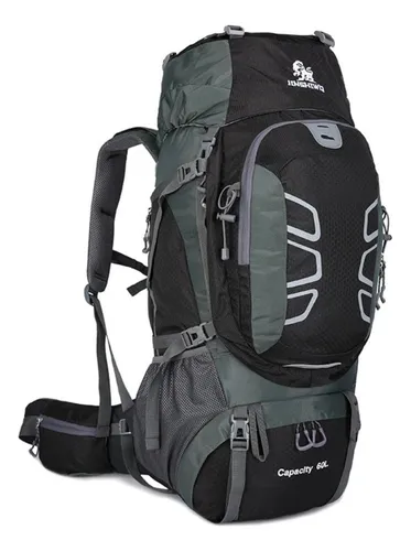 Mochila Impermeable Trekking Camping Senderismo Viajes 60lts