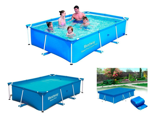 Alberca Estructural Bestway Steel Pro 5615q 3x2mts