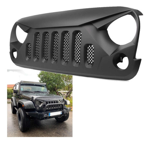 Parrilla Modificada Jeep Wrangler 07-17 (002) (js)