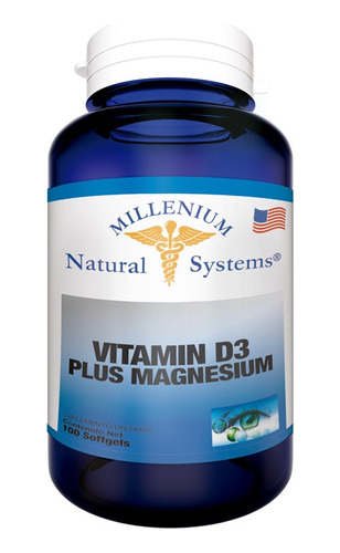 Vit D Plus Magnesium 100 Sg Natural - Unidad a $319
