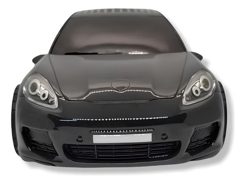 Caixinha De Som Bluetooth Panamera Com Luzes Led Rgb Caixa De Som Em Formato De Carro Caixa De Som Alta Caixinha Portátil Caixa De Som Compacta Caixa De Som Carro Caixinha De Som Bluetooth Alta Luzes