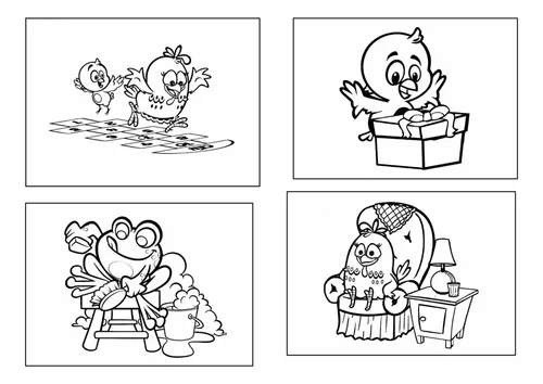 Desenhos Infantil para colorir: +100 imagens - Como fazer em casa