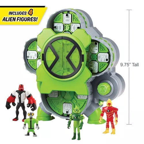 Ben 10 - 2 Bonecos De Criação Alien - XLR 8 E Bala De Canhão