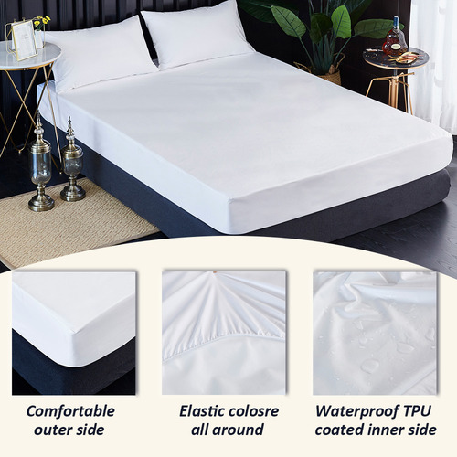 Sábana Bajera Ajustable, Funda De Colchón O Almohada Sólida,