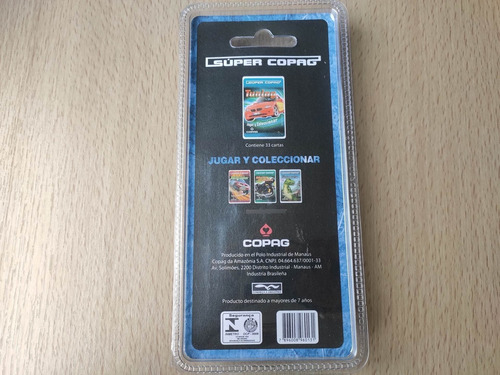 Juego De 33 Cartas Collecionables De Autos Tuning Copag