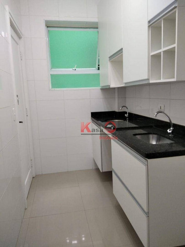 Imagem 5 de 10 de Kitnet À Venda, 28 M² Por R$ 215.000,00 - José Menino - Santos/sp - Kn0388