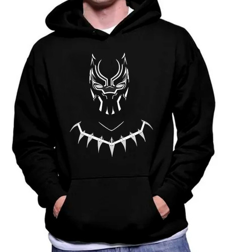 Poleron Estampado Black Panther Logo