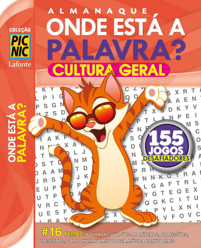 Coelção pic nic - onde está a palavra- cultura geral, de () Lafonte. Editora Lafonte Ltda, capa mole em português, 2021