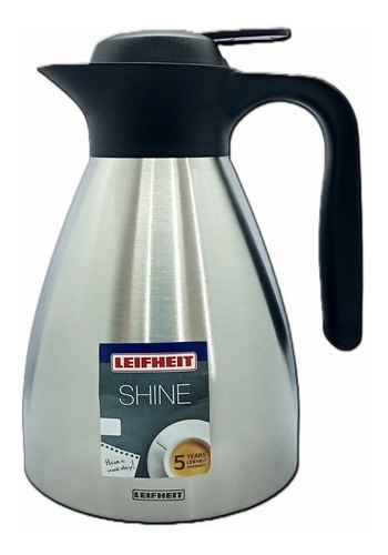 Imagen 3 de 3 de Jarra Térmica Termo Leifheit Shine Acero Inoxidable Original