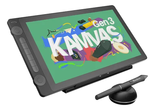 HUION Kamvas 16 (Gen 3) ペンタブレット 本体 Huion Kamvas 16 (gen 3) Tablet De Desenho Com Ecrã, 15,8