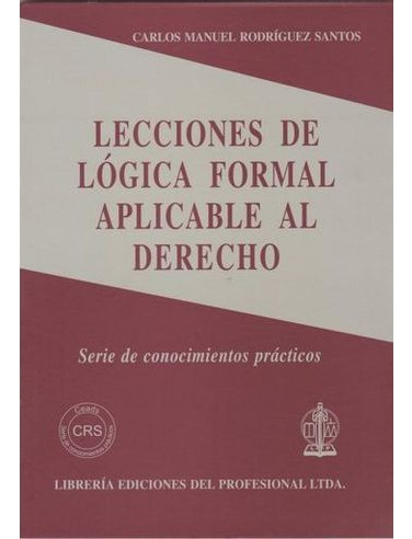 Libro Lecciones De Logica Formal Aplicable Al Derecho - Lec