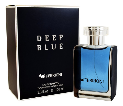 Perfume Ferrioni Deep Blue Edt 100 Ml Caballero