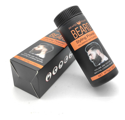 Polvo Profesional Para Peinar Barba Espesante Matificante