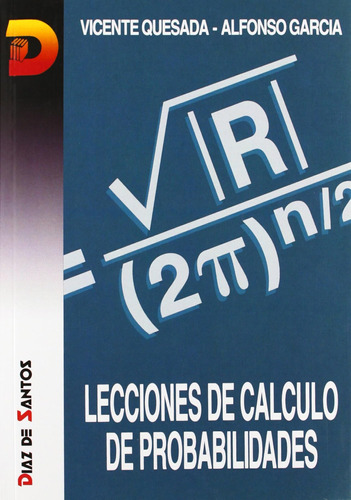 Lecciones De Cálculo De Probabilidades (sin Coleccion) / V. 