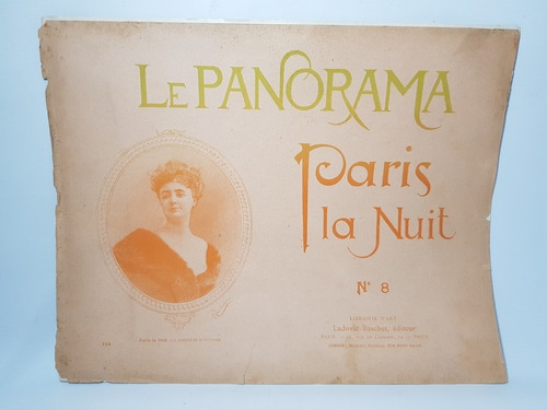 Paris Erótico 1900 Modelos Le Panorama La Nuit N°8 Mag 56914