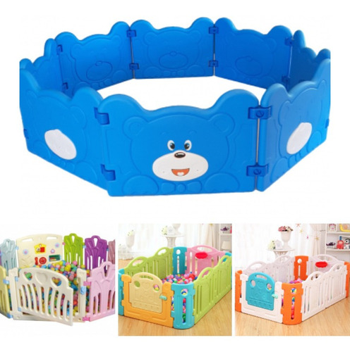 Imagen 9 de 10 de Cerco Corral Nido Rejas Bebes Y Niños No Toxicos Envio Prov