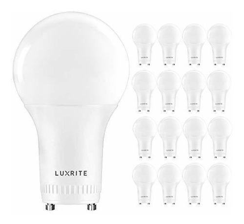 Focos Led - Luxrite A19 Led Gu24 Light Bulb, 60w Equivalent,