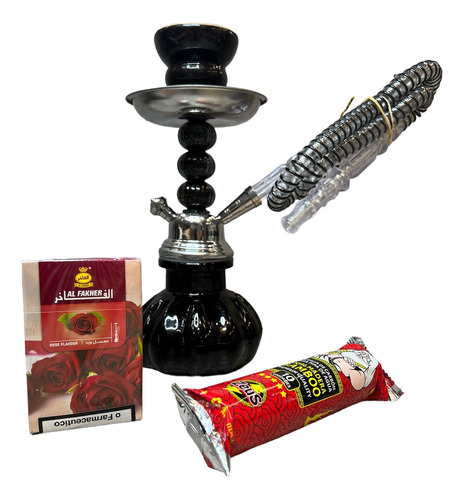 Narguile Shisha  Pipa Hookah Combo Tzimtzumtienda