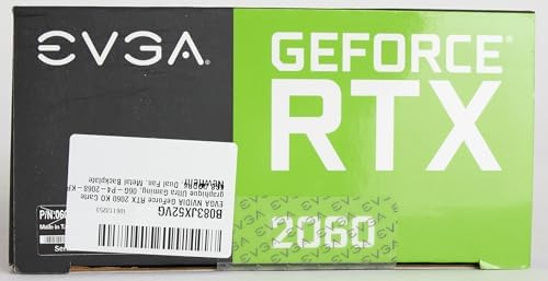 Evga Geforce Rtx 2060 Ko Ultra Gaming, 06g-pkr, 6gb Gddr6, V
