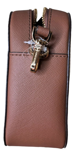 Michael Kor Bolso Crossbody Beige Jet Set Monogram Mujer Beige Lisa Oro Caffe