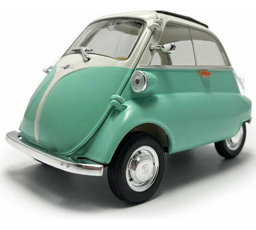 Bestbestwelly 1:18 Bmw Isetta Carro De Corrida Diecast Model